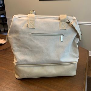 BEIS Mini Weekender in Beige